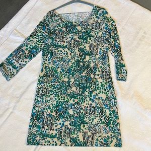 Lily Pulitzer T-Shirt dress with quarter length sleeve!
